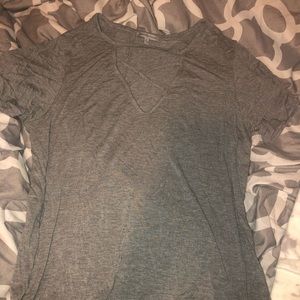 Grey dress up shirt